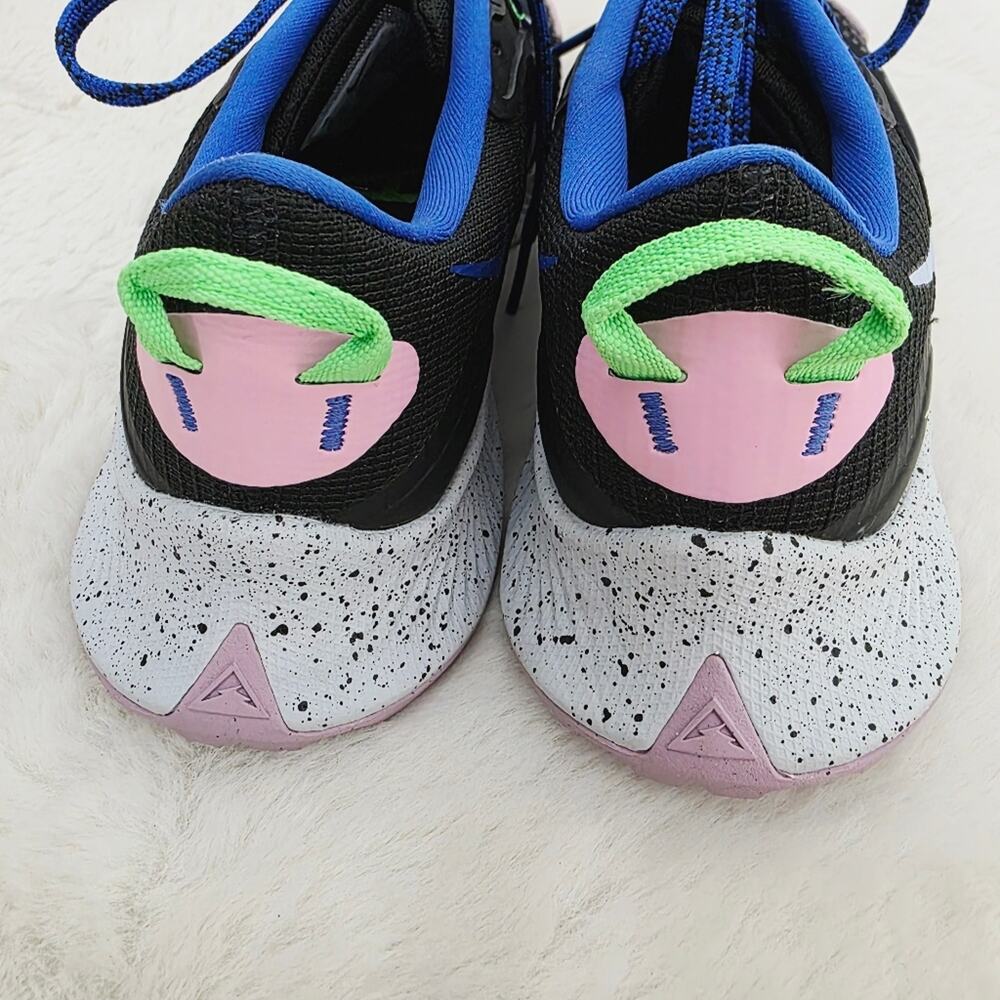 Nike Pegasus Trail 3 Women's Running Shoes Black Blue Pink React Sneakers 6 - Picture 4 of 13